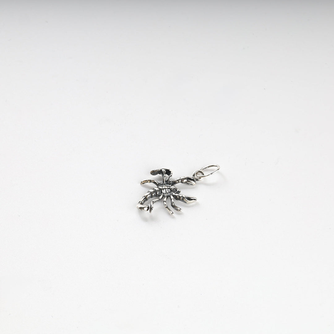 Silver 925 Sculptural Scorpion Pendant | Ukrainian Jewelry