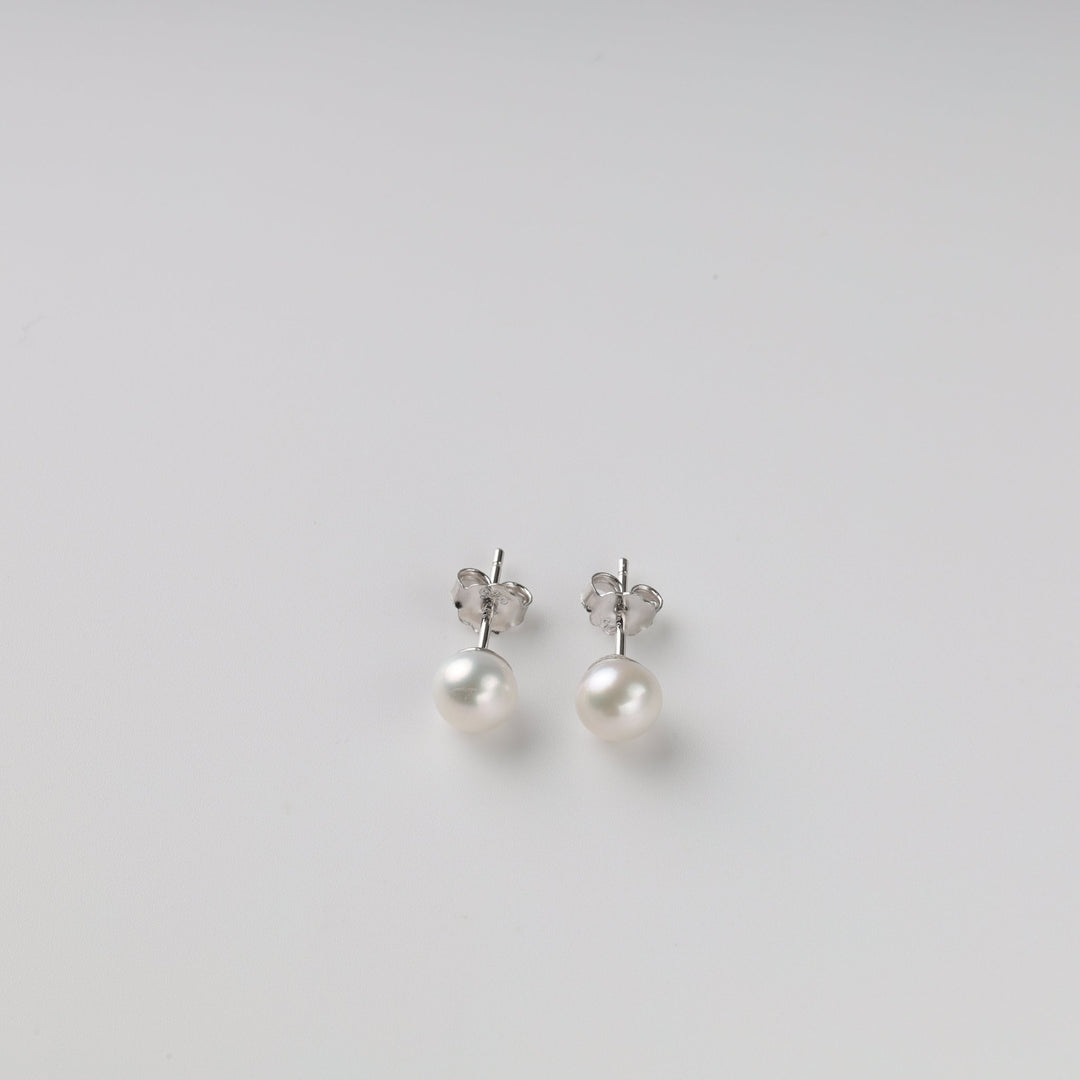 "Pearls" stud earrings - Ukrainian Jewelry