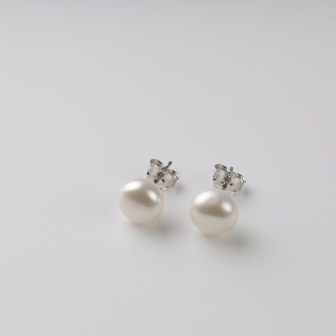 "Pearls" stud earrings - Ukrainian Jewelry