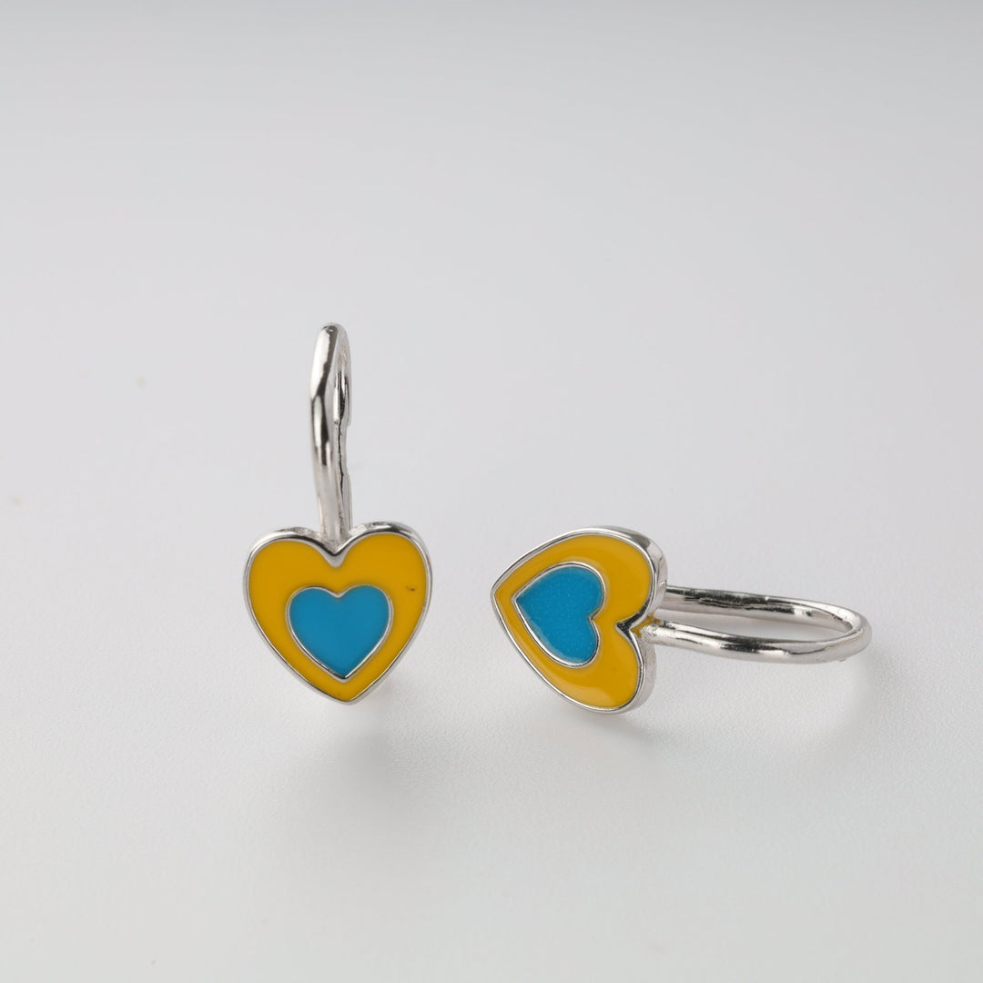 "True Love" enamel - Ukrainian Jewelry