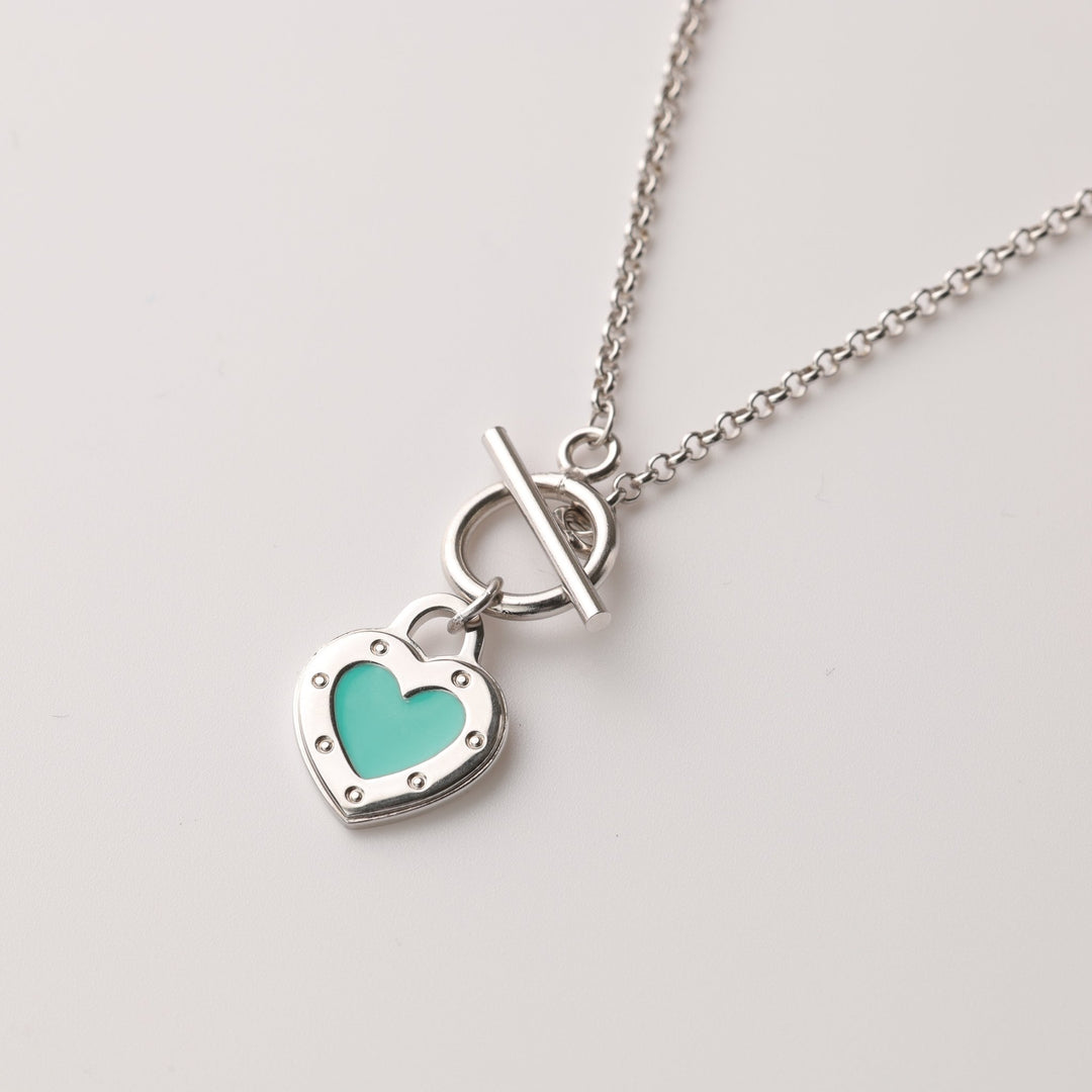 "Turquoise heart" - Ukrainian Jewelry