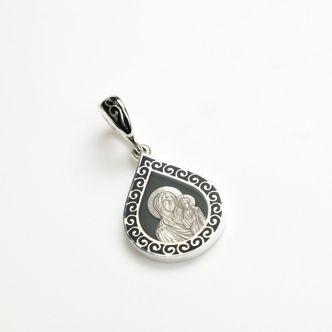 "Virgin Mary" Pendant - Ukrainian Jewelry