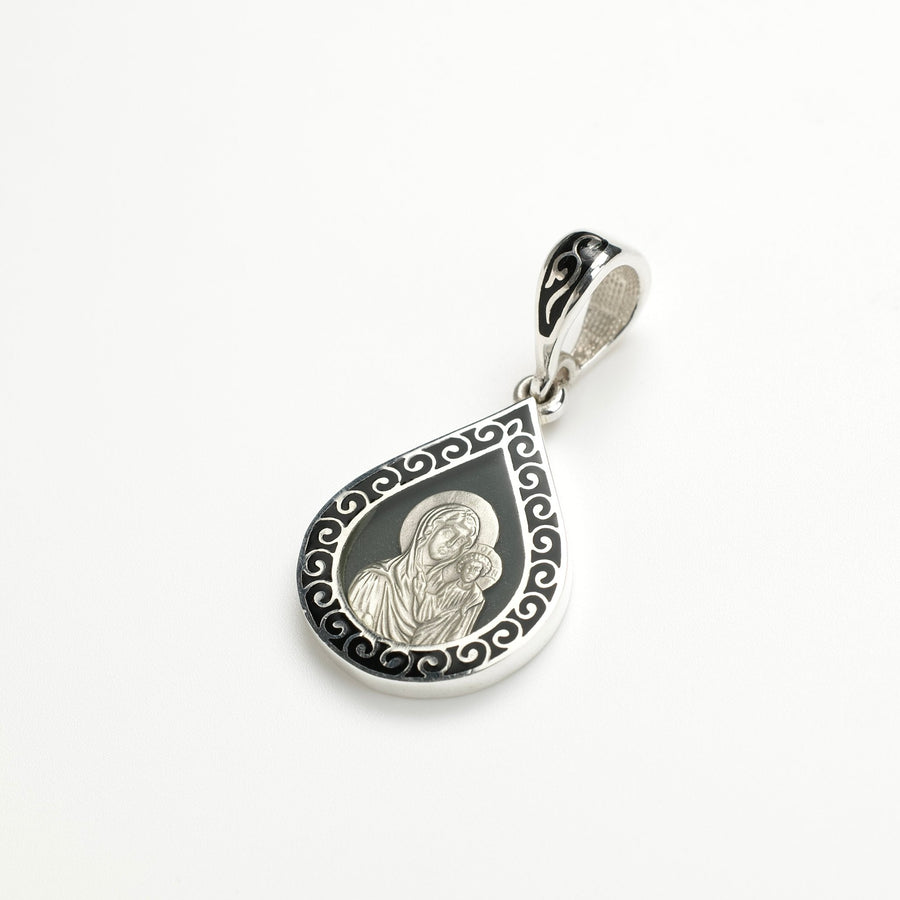 "Virgin Mary" Pendant - Ukrainian Jewelry