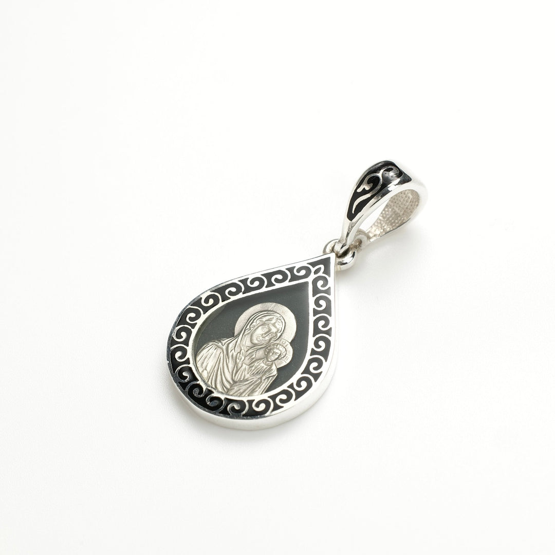 "Virgin Mary" Pendant - Ukrainian Jewelry