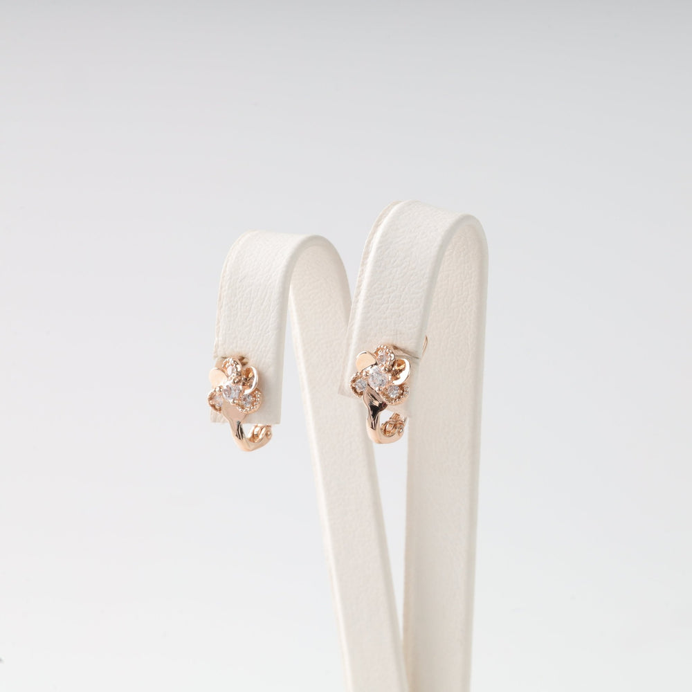 Золоті сережки Квітучий сад - Ukrainian Jewelry